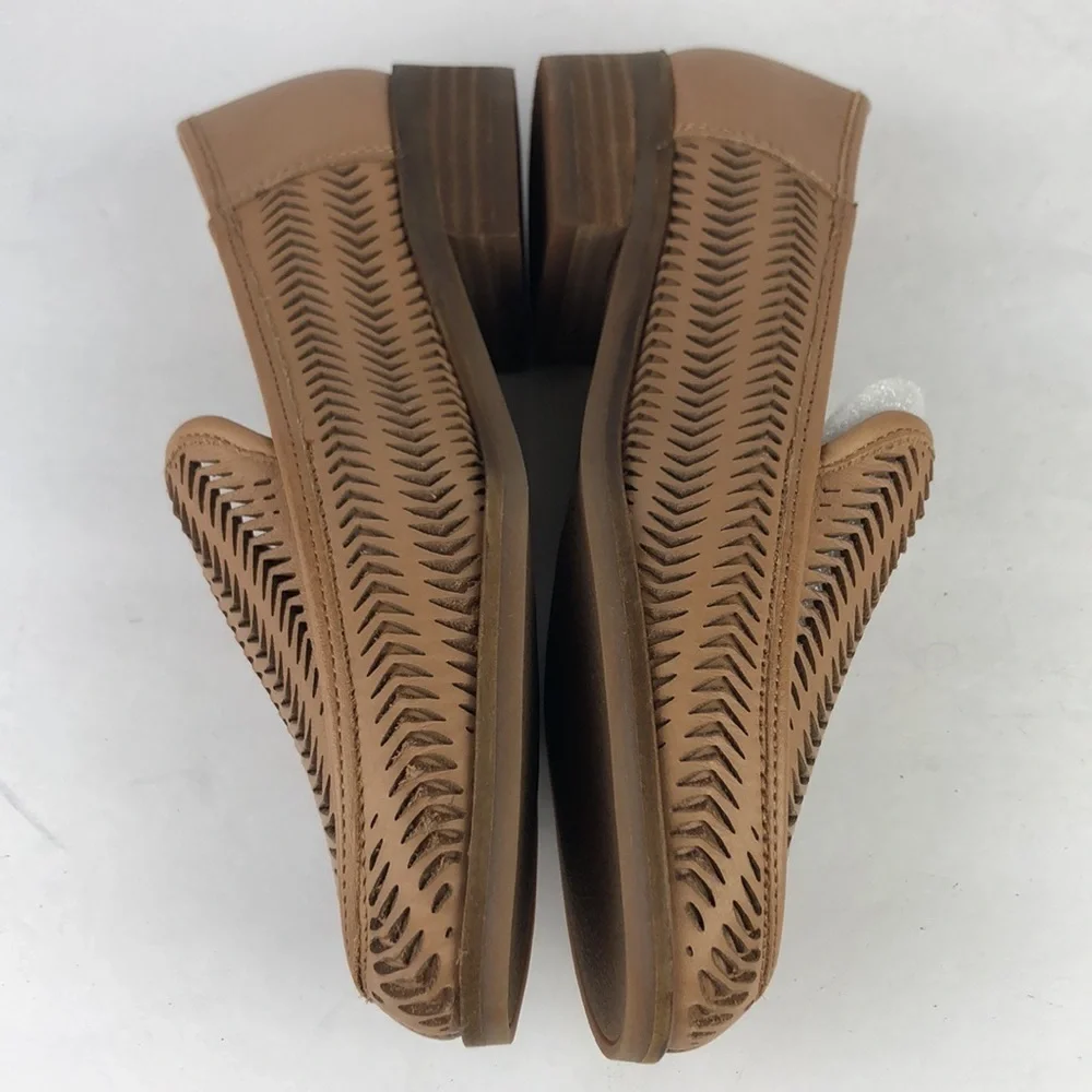 NEW Lucky Brand Camdyn Minimalist Leather Loafer Flats 5
